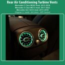 DIQ AMBIENT 8176 I - REAR AIRVENTS for BENZ C-GLC-E (Digital iQ Rear Turbine Air Vent Ambient Light Kit for MERCEDES C - GLC mod. 2015-2018 - E mod. 2017-2020)