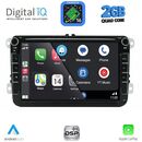 DIGITAL IQ BLD 279_CPA (8'' DECK) MULTIMEDIA SYSTEM for VW - SKODA - SEAT mod. 2004-2016