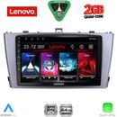 LENOVO LVD 2705SL_CPA (9inc) MULTIMEDIA TABLET for TOYOTA AVENSIS (T27) mod. 2009-2015 (SILVER)