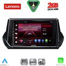 LENOVO LVF 5509_CPA (9inc) MULTIMEDIA TABLET for PEUGEOT 208 - 2008 mod. 2021-2026