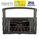 DIGITAL IQ 9038_GPS (7''_DVD) MULTIMEDIA SYSTEM for MITSUBISHI PAJERO mod. 2006-2013