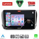 LENOVO SSZ 12508_CPA (10inc) MULTIMEDIA TABLET for PEUGEOT 208-2008 mod. 2012-2021