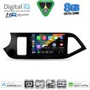 DIGITAL IQ BXK 20308_CPAA (9inc) MULTIMEDIA TABLET for KIA PICANTO mod. 2011-2017