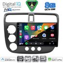 DIGITAL IQ BXK 20187_CPAA (9inc) MULTIMEDIA TABLET for HONDA CIVIC 4D mod. 2001-2006