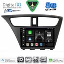 DIGITAL IQ BXK 20190_CPAA (9inc) MULTIMEDIA TABLET for HONDA CIVIC mod. 2012-2016