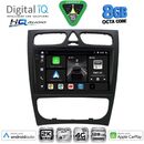 DIGITAL IQ BXK 20402_CPAA (9inc) MULTIMEDIA TABLET for MERCEDES C (W203) mod. 1999-2004