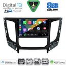 DIGITAL IQ BXK 20437_CPAA CLIMA (9inc) MULTIMEDIA TABLET for MITSUBISHI L200 mod. 2015-2019 with CLIMA