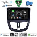 DIGITAL IQ BXK 20507_CPAA (9inc) MULTIMEDIA TABLET for PEUGEOT 207 mod. 2007-2014