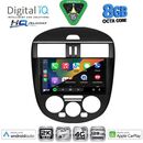 DIGITAL IQ BXK 20465B AC_CPAA (9inc) MULTIMEDIA TABLET for NISSAN TIIDA mod. 2013-2023 with A/C