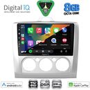 DIGITAL IQ BXF 18156SL_CPAA A/C (9inc) MULTIMEDIA TABLET for FORD FOCUS mod. 2005-2012 (SILVER)