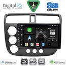 DIGITAL IQ BXF 18187_CPAA (9inc) MULTIMEDIA TABLET for HONDA CIVIC 4D mod. 2001-2006