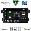 DIGITAL IQ BXF 18682_CPAA (9inc) MULTIMEDIA TABLET for OPEL AGILA - SUZUKI SPLASH mod. 2008-2018