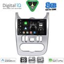 DIGITAL IQ BXF 18101SL_CPAA (9inc) MULTIMEDIA TABLET for DACIA DUSTER – LOGAN – SANDERO mod. 2006-2012 (SILVER)