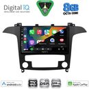 DIGITAL IQ BXF 18175_CPAA CLIMA (9inc) MULTIMEDIA TABLET for FORD SMAX mod. 2006-2014