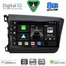 DIGITAL IQ BXF 181904D_CPAA (9inc) MULTIMEDIA TABLET for HONDA CIVIC 4Doors mod. 2012-2016