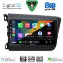 DIGITAL IQ BXF 181904D_CPAA (9inc) MULTIMEDIA TABLET for HONDA CIVIC 4Doors mod. 2012-2016