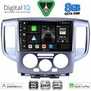 DIGITAL IQ BXF 18458SL_CPAA (9inc) MULTIMEDIA TABLET for NISSAN NV 200 mod. 2009-2020 (SILVER)
