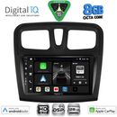 DIGITAL IQ BXF 18108SQ_CPAA (9inc) MULTIMEDIA TABLET for DACIA LOGAN – SANDERO mod. 2012-2019