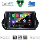 DIGITAL IQ BXF 18509_CPAA (9inc) MULTIMEDIA TABLET for PEUGEOT 208 – 2008 mod. 2021-2026