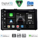 DIGITAL IQ BXF 18703_CPAA (9inc) MULTIMEDIA TABLET for TOYOTA AURIS mod. 2015-2019 – AYGO X mod. 2022-2026 – COROLLA mod. 2017-2019