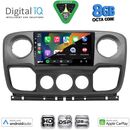DIGITAL IQ BXF 18463_CPAA (10inc) MULTIMEDIA TABLET for NISSAN NV400 - OPEL MOVANO - RENAULT MASTER mod. 2010-2020