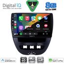 DIGITAL IQ BXF 18707_CPAA (10inc) MULTIMEDIA TABLET for CITROEN C1-PEUGEOT 107-TOYOTA AYGO mod. 2005-2014