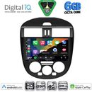 DIGITAL IQ BXF 17465B AC_CPAA (9inc) MULTIMEDIA TABLET for NISSAN TIIDA mod. 2013-2023 with A/C