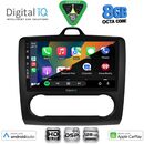 DIGITAL IQ BXF 18156BL_CPAA CLIMA (9inc) MULTIMEDIA TABLET for FORD FOCUS mod. 2005-2012 (BLACK)