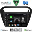 DIGITAL IQ BXF 18511BL_CPAA (9inc) MULTIMEDIA TABLET for CITROEN ELYSEE – PEUGEOT 301 mod. 2013-2026 (BLACK)