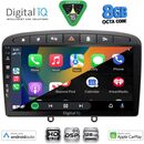 DIGITAL IQ BXF 18513BL_CPAA (9inc) MULTIMEDIA TABLET for PEUGEOT 308 mod.2007-2012 - RCZ mod. 2009-2015 (BLACK)