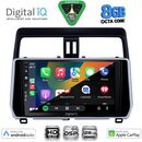 DIGITAL IQ BXF 18739_CPAA (10inc) MULTIMEDIA TABLET for TOYOTA LAND CRUISER - PRADO mod. 2019-2023