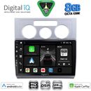 DIGITAL IQ BXF 18767_CPAA A/C (10inc) MULTIMEDIA TABLET for VW TOURAN mod. 2003-2010