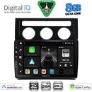 DIGITAL IQ BXF 18767_CPAA CLIMA (10inc) MULTIMEDIA TABLET for VW TOURAN mod. 2003-2010