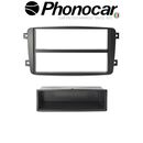 ΠΡΟΣΟΨΗ ISO/2ISO MERCEDES C (W203) 01>04 Vito >06 - Viano 03>06 Χρώμα μαύρο


