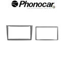ΠΡΟΣΟΨΗ 2DIN OPEL Astra H 04>10 - Antara 06> Corsa D 06>14 - Zafira 05>14  ΓΚΡΙ ΧΡΩΜΑ


