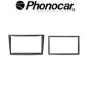 ΠΡΟΣΟΨΗ 2DIN OPEL Astra H 04>10 - Antara 06> Corsa D 06>14 - Meriva 07>09 - Zafira 05>14  ΣΚΟΥΡΟ ΑΝΘΡΑΚΙ ΧΡΩΜΑ


