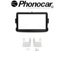 ΠΡΟΣΟΨΗ DACIA Lodgy -Logan - Dokker -Duster-Sandero 12> RENAULT Captur 13>, Χρώμα μαύρο, 2-DIN 97mm ΕΣΩΤΕΡΙΚΟ ΥΨΟΣ


