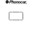 ΦΙΛΕΤΑ (3) ΠΡΟΣΟΨΗΣ NISSAN Χ-TRAIL mod. 2007-2013 χρώμα μαύρο


