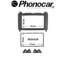 ΠΡΟΣΟΨΗ MERCEDES A (W169) >12 - B >11 - VITO 17>19 - VIANO 17>19 ΜΑΥΡΟ ΧΡΩΜΑ



