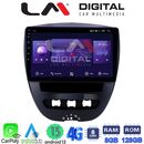 OEM για Toyota Aygo Citroen C1 Peugeot 107 2005 > 2014 με 8Core 8GB/128GB
