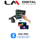 Μόνιτορ με CAR PALY & ANDROID AUTO σε βάση τζαμιού with DOUBLE bluetooth


	Διάσταση monitor 7inch 1024x600
	System : Linux OS 
	Wireless & wired Carplay - Android auto 
	DOUBLE BLUETOOTH
	Fm transmission 
	SLIM shape
	5.8ghz WiFi 
	5.0 bt 
	Αν
