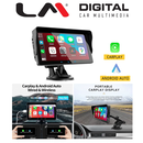 Μόνιτορ με CAR PALY & ANDROID AUTO σε βάση τζαμιού with DOUBLE bluetooth


	Διάσταση monitor 7inch 1024x600
	System : Linux OS 
	Wireless & wired Carplay - Android auto 
	DOUBLE BLUETOOTH
	Fm transmission 
	SLIM shape
	5.8ghz WiFi 
	5.0 bt 
	Αν