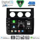 DIGITAL IQ BXK 19767CL_CPAA (10inc) MULTIMEDIA TABLET for VW TOURAN mod. 2003-2010 with CLIMA