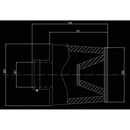Φιλτροχοάνη Διπλού Κώνου Φ:150mm x H:143mm 1τμχ BMC