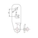 Αμορτισέρ Πορτ Μπαγκάζ Mazda 626 1997-2002 HB (αριστερά) 1τμχ Fa Krosno