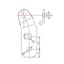 Αμορτισέρ Πορτ Μπαγκάζ Mazda 626 1997-2002 HB (αριστερά) 1τμχ Fa Krosno