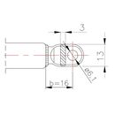 Αμορτισέρ Πορτ Μπαγκάζ Citroen C3 Pluriel 2003-2010 Cabrio 1τμχ Fa Krosno
