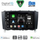 DIGITAL IQ BXF 7403_CPAA (8inc) MULTIMEDIA TABLET for MERCEDES C – CLK (W203-209) mod. 2004-2008
