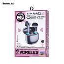 REMAX ALLOYBUDS M6 (GLOSS BLACK) ZINC ALLOY TRUE WIRELESS EARBUDS