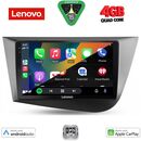 LENOVO LVE 8574_CPAA (9inc) MULTIMEDIA TABLET for SEAT LEON mod. 2005-2012